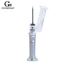 Load image into Gallery viewer, Authentic Greenlightvapes G9 H-enail Plus Portable Wax Pen Dab Rig 2500mAh Water Glass Tube Pipes Bubbler Dry Herb Vapor