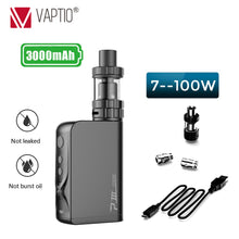 Load image into Gallery viewer, 100W Vape Mod kit Original Vaptio P3 GEAR KIT with 3000mAh Built-in battery 510 Thread mod &amp; Capacity 2.0ml