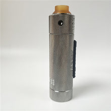 Load image into Gallery viewer, 2019 newest slam piece Mechanical Mod with Shot RDA kit 18350 18650 20700 21700 Battery 30mm brass Mech Mod vape mod kit