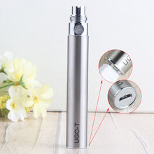 Load image into Gallery viewer, 5pcs UGO-T electronic cigarette battery 650/900/1100mah ego-t evod 510 thread ugo t battery vape mod e cigarette mt3 ce4 battery