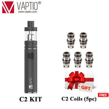 Load image into Gallery viewer, 3000mAh vape mod Vaptio C2 Starter Kit with 100W power &amp; Long-last Battery 2ml/4ml Atomizer Electronic cigarette Vape Pen