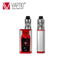 Load image into Gallery viewer, 220W Vape kit VAPTIO SUPER BAT KIT with 1.3inch Screen electronic cigarette Box MOD 2.0/5.0ml atomizer 510 thread Vape Mod