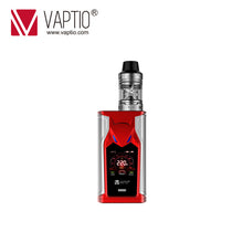 Load image into Gallery viewer, 220W Vape kit VAPTIO SUPER BAT KIT with 1.3inch Screen electronic cigarette Box MOD 2.0/5.0ml atomizer 510 thread Vape Mod