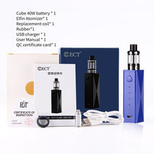 Load image into Gallery viewer, 2017 Original ECT 40W Starter Kit 2200mah e cigarettes 18650 battery mox mod vape cheap Electronic Cigarette
