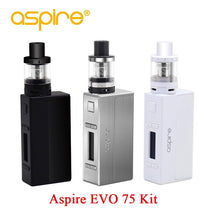 Load image into Gallery viewer, Aspire Vape Kit E-cigarette EVO75 Kit with 2ML EVO Atlantis Tank 0.86 Inch NX75 Box Mod 18650 Battery(Not Included)Vapeador