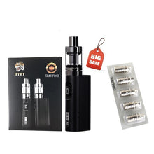 Load image into Gallery viewer, HT 50 E-Cigarettes mod box kit add 5 pcs coil for sale 2ml tank 2200mah electronic cigarette vaporizer vape pen hookah vaper