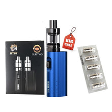 Load image into Gallery viewer, HT 50 E-Cigarettes mod box kit add 5 pcs coil for sale 2ml tank 2200mah electronic cigarette vaporizer vape pen hookah vaper