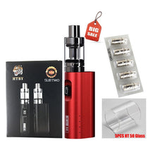 Load image into Gallery viewer, HT 50 E-Cigarettes mod box kit add 5 pcs coil for sale 2ml tank 2200mah electronic cigarette vaporizer vape pen hookah vaper