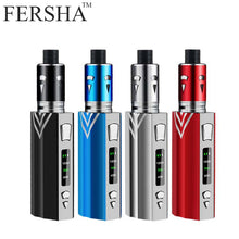 Load image into Gallery viewer, FERSHA electronic cigarette 100W high power vape mod kit box Beginner's guide 2000 mha battery 2ml 0..5 0hm atomizer Three-speed