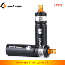 Load image into Gallery viewer, 2pcs Geekvape Flint IPX5 super compact kit 950mAh Vape Pen Vaporizer with 2ml atomizer E Cigarette Kit for nicotine salt