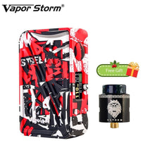 Load image into Gallery viewer, Free Gift! 100% Original Vapor Storm Subverter 200W TC Box MOD with Vapor Storm Lion RDA Powered By Dual 18650 Battery Vape Mod