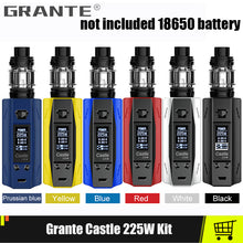 Load image into Gallery viewer, ATVS Castle 225W Box Mod Kit With SR11 Atomizer 225W Mods 0.15ohm Dual Core Without 18650 Battery Electronic Cigarettes Kits