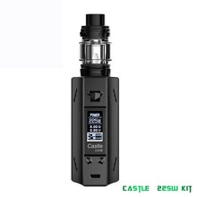 Load image into Gallery viewer, ATVS Castle 225W Box Mod Kit With SR11 Atomizer 225W Mods 0.15ohm Dual Core Without 18650 Battery Electronic Cigarettes Kits