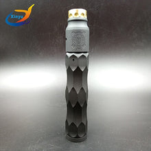 Load image into Gallery viewer, AV MOD kit e-cigarette KIT  brass Material Mechanical MOD 18650 battery 510 wire 24mm diameter Vape pen WITH drip RDA atomizer
