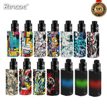 Load image into Gallery viewer, Original E-cigarette Rincoe Manto Mini RDA 90W Kit 18650 TC Box Mod with Metis RDA Vape Tank Electronic Cigarette Kit Vaporizer