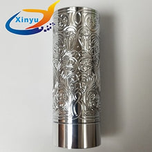 Load image into Gallery viewer, 2019 pandora Slam piece engraving 18650 20650 20700 21700 Battery 31mm Brass Vaporizer VAPE Mechanical mod VS AvidLyfe MOD kit