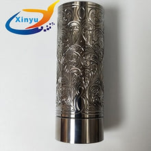 Load image into Gallery viewer, 2019 pandora Slam piece engraving 18650 20650 20700 21700 Battery 31mm Brass Vaporizer VAPE Mechanical mod VS AvidLyfe MOD kit