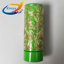 Load image into Gallery viewer, 2019 pandora Slam piece engraving 18650 20650 20700 21700 Battery 31mm Brass Vaporizer VAPE Mechanical mod VS AvidLyfe MOD kit
