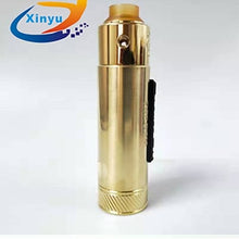 Load image into Gallery viewer, 2019 pandora Slam piece engraving 18650 20650 20700 21700 Battery 31mm Brass Vaporizer VAPE Mechanical mod VS AvidLyfe MOD kit