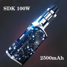 Load image into Gallery viewer, Cool SDK 100w electronic cigarette box mod kit 2500mah build-in battery 2.5ml tank vape pen mod kit e-cigarettes vaporizer
