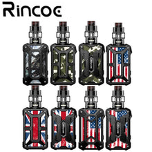 Load image into Gallery viewer, Rincoe Mechman Mesh kit 228W Vape Mod with mesh tank fit 0.25 ohm single/0.2 ohm dual mesh coil no 18650 vs drag 2 platinum