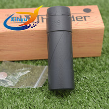 Load image into Gallery viewer, 2019 newest Elthunder mod 21700 20700 18650 battery brass Vaporizer Mod 27mm diamater vape mod with KF KAYFUN LITE RTA