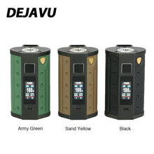 Load image into Gallery viewer, DEJAVU DJV D7 180W Touch Screen TC Box MOD with GX180 UTC Chip Support Dual 18650 Battery E-cig Vape Mod VS Luxe Mod DRAG 2