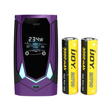 Load image into Gallery viewer, 234W IJOY Avenger 270 TC Box MOD with Dual 20700 Batteries 6000mAh Unique Voice Control Ecig Vape Mod for RTA RDA Atomizer Kit