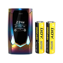 Load image into Gallery viewer, 234W IJOY Avenger 270 TC Box MOD with Dual 20700 Batteries 6000mAh Unique Voice Control Ecig Vape Mod for RTA RDA Atomizer Kit