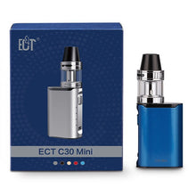 Load image into Gallery viewer, ECT005 Original E-cigarette kit  with ECT C30 mini battery box Kenjoy Met Atomizer 2ml ect c30mini 30w vaporizer vape mod kit